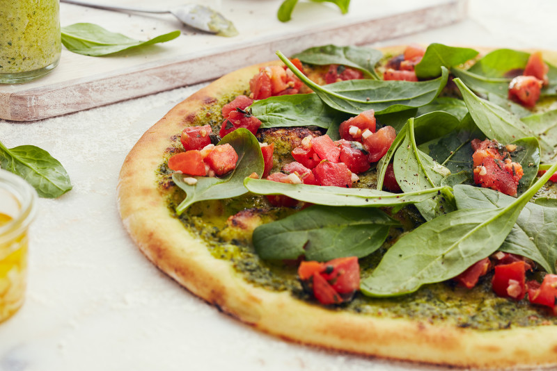 Pesto Con Spinaci 